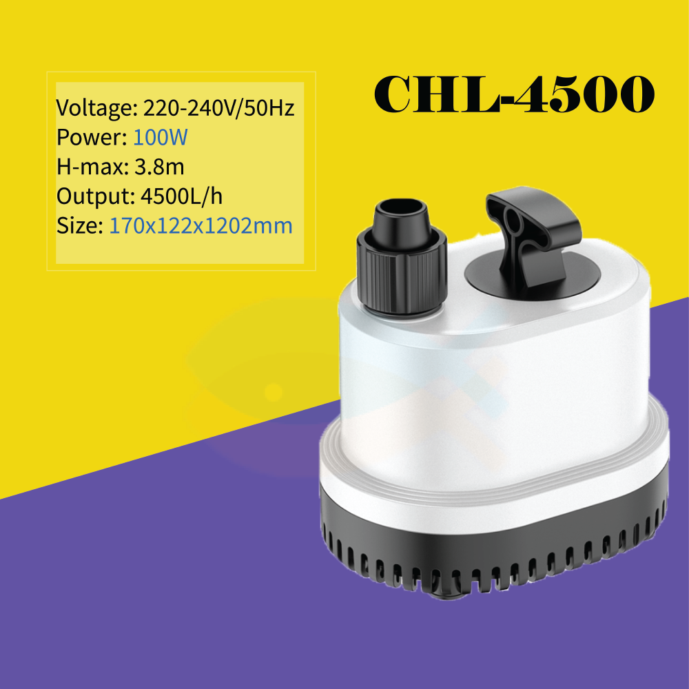 SUNSUN (Grech) CHL-1000L/H-4500L/H Aquarium Submersible Water Pump Fish Tank Fountain Pond