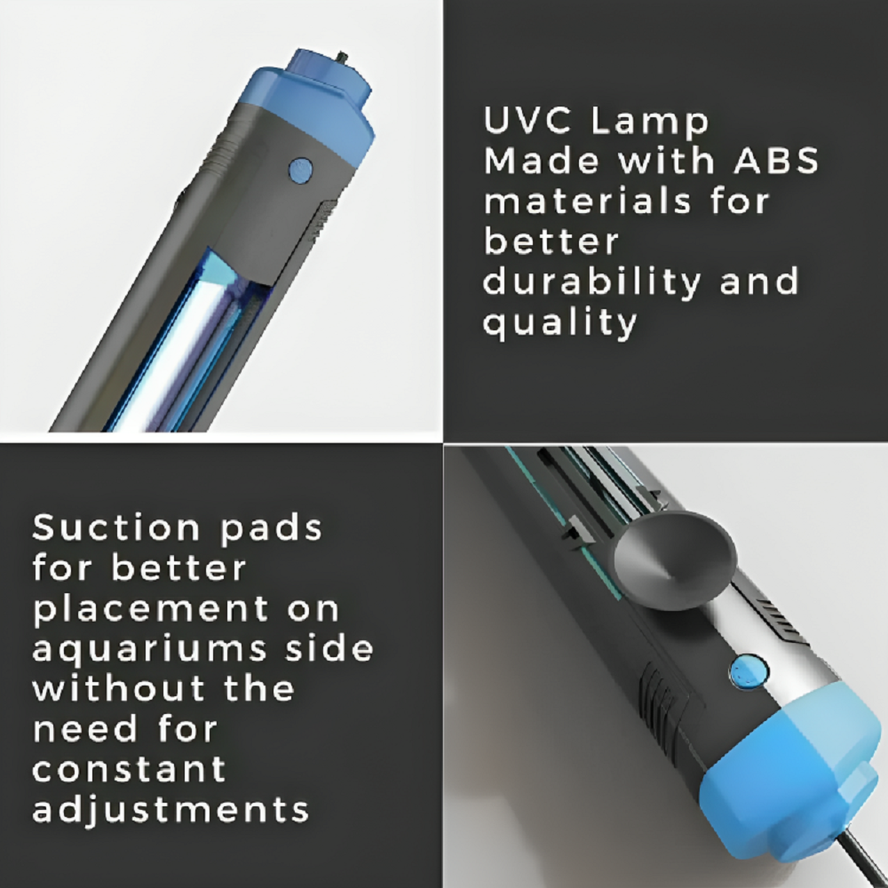 SUNSUN AUV Premium In Tank Time Control Aquarium Fish Tank UV Light Sterilizer