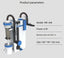 Sunsun YBF Series 500L/H 600L/H Hang on Filter with Separate Waste Chamber for Aquarium Fish Tank