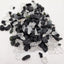 White & Black Crystal Stone 4-8mm Aquarium Decorative Gravel Pebbles Stones Fish Tank Aquascape Terrarium