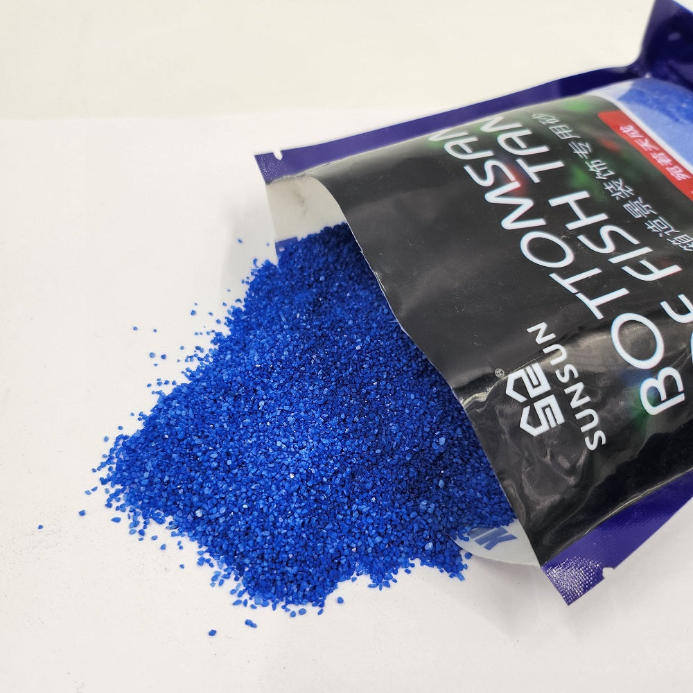 Sapphire Quatz Sand 20-40um Aquarium Decorative Gravel Pebbles Stones Fish Tank Aquascape Terrarium
