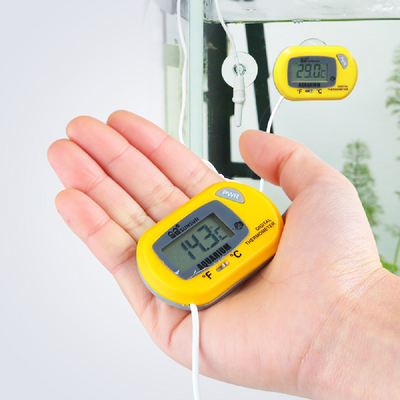 Sunsun Aquarium LCD Digital Thermometer WDJ-004 Fish Tank Terrarium Fridge Freezer Temperature