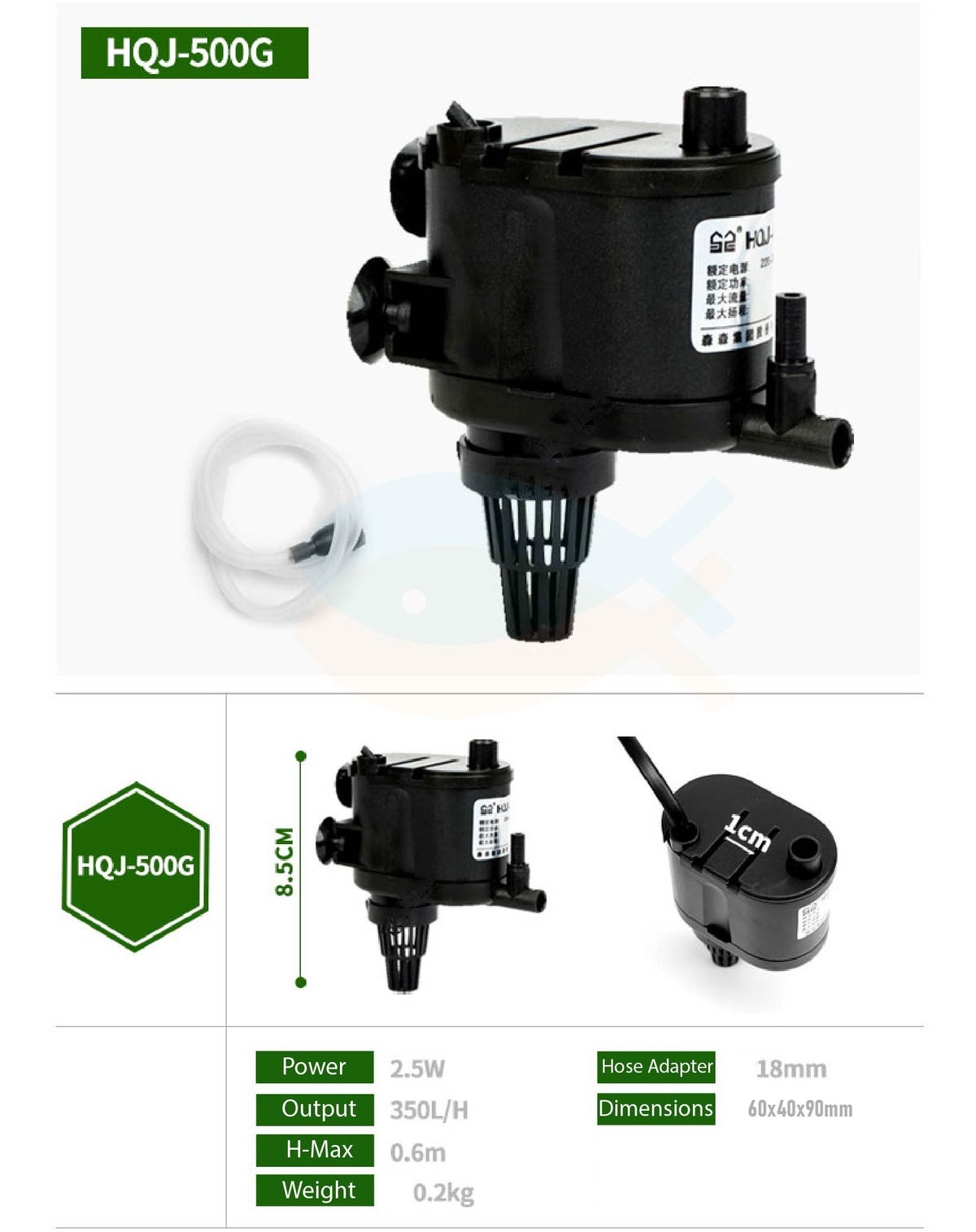 SUNSUN HQJ Multi-Function Submersible Pump Aquarium Water Pump Powerhead