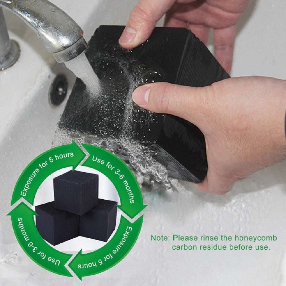 Aquarium Water Purifier Carbon Cube Aquarium Fish Tank Cleaning Water Filter