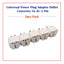 5pcs/10pcs/20pcs/30pcs AU AC Power Plug Adapter Travel 3 Pin Converter