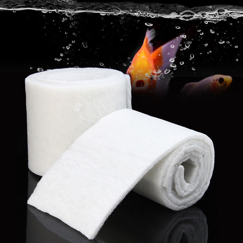 SUNSUN 3M & 6M Roll Aquarium Fish Tank Sump Filter Wool Fine Media Sponge Pad