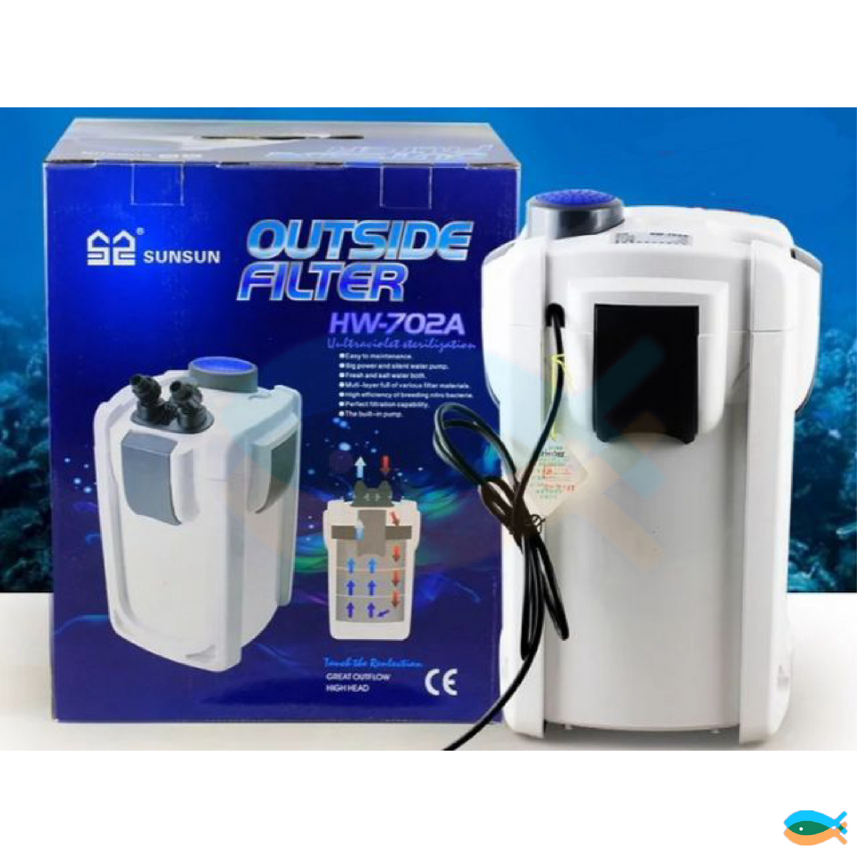 SUNSUN genuine HW-702A/702B External Canister Filter accessories