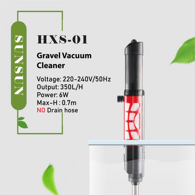 SUNSUN brand new 6W 350L/H AC electric gravel vacuum cleaner