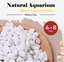 500g-4.8kg white stone natural aquarium river gravel pebbles 4-8mm