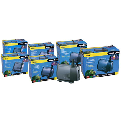 Aqua One Maxi 101/102/103/104/105/106 Powerhead Hydroponics Water Pumps