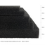 SUNSUN 50x50x1.5cm/2cm/3cm/4cm/5cm Aquarium Bio-Sponge Filter Biochemical Foam Pad Blac