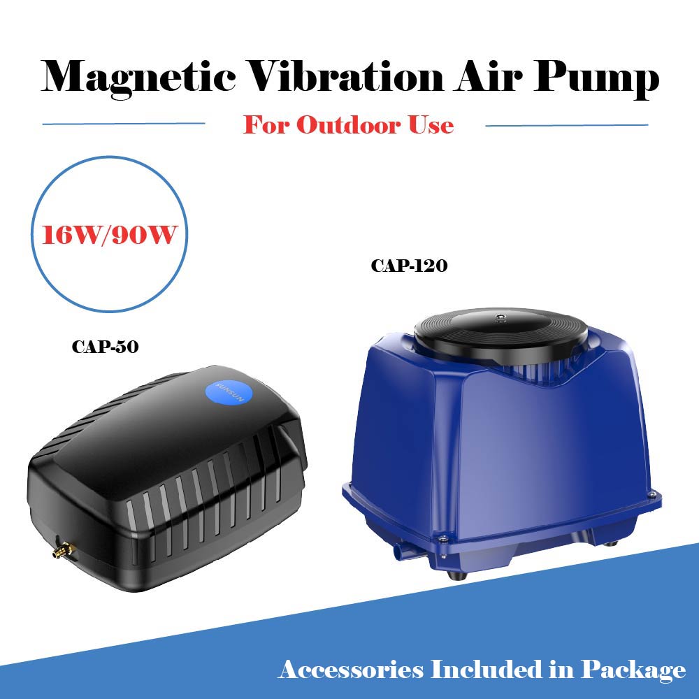 Sunsun CAP Series Outdoor 30L/m & 120L/m Electromagnetic Vibration Pond Aquarium Fish Tank