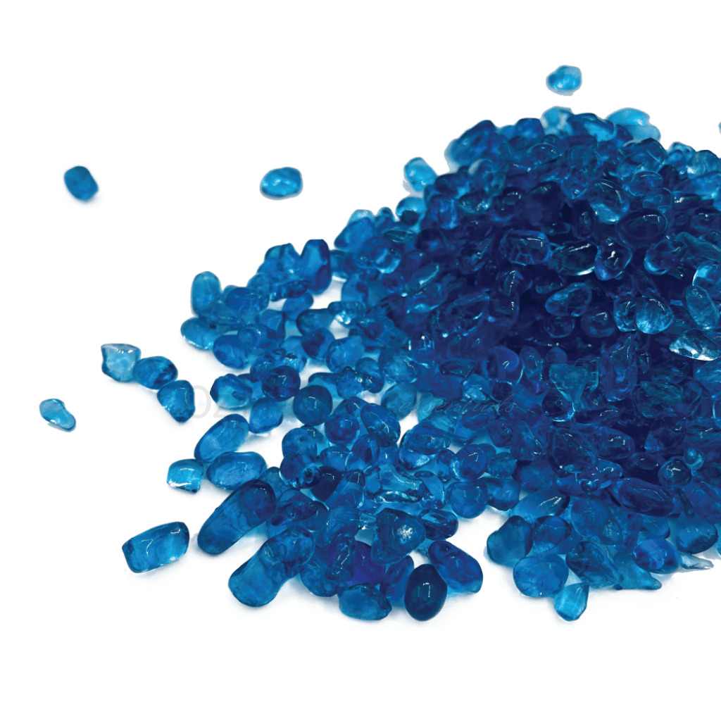Crystal Blue Aquarium Fish Tank Gravel Pebbles Gravel
