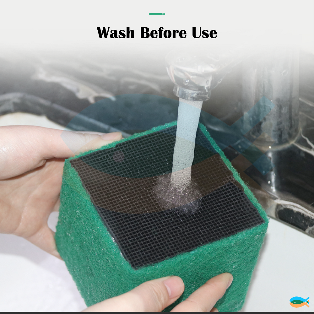 Aquarium Water Purifier Carbon Cube Aquarium Fish Tank Cleaning Water Filter