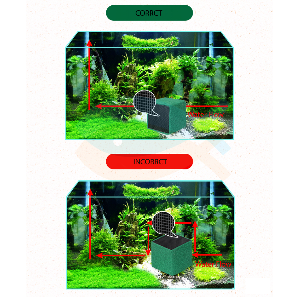 Aquarium Water Purifier Carbon Cube Aquarium Fish Tank Cleaning Water Filter