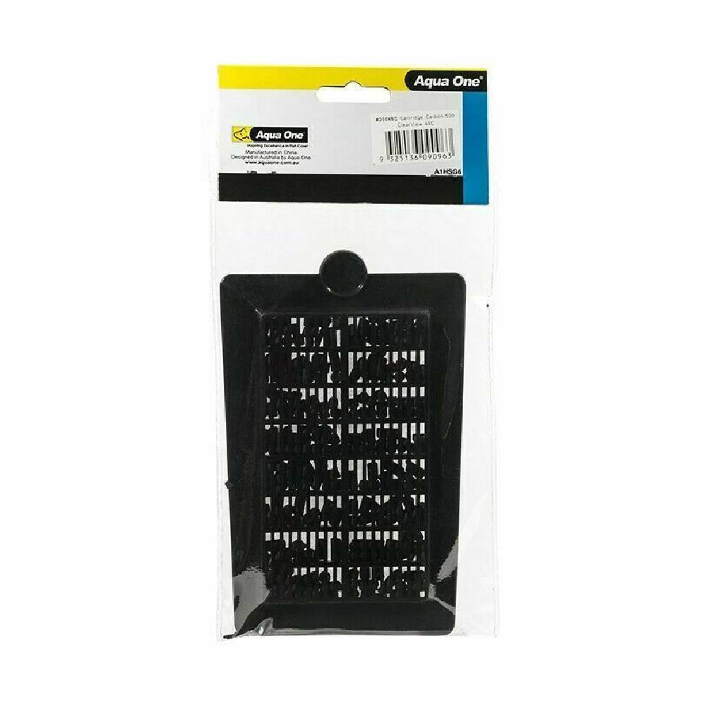 Aqua One 48C Carbon Cartridge Clearview 500 Hang On Filter Media 25048C