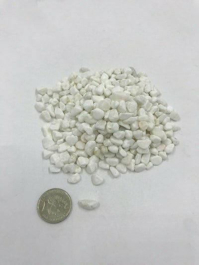 500g-4.8kg white stone natural aquarium river gravel pebbles 4-8mm