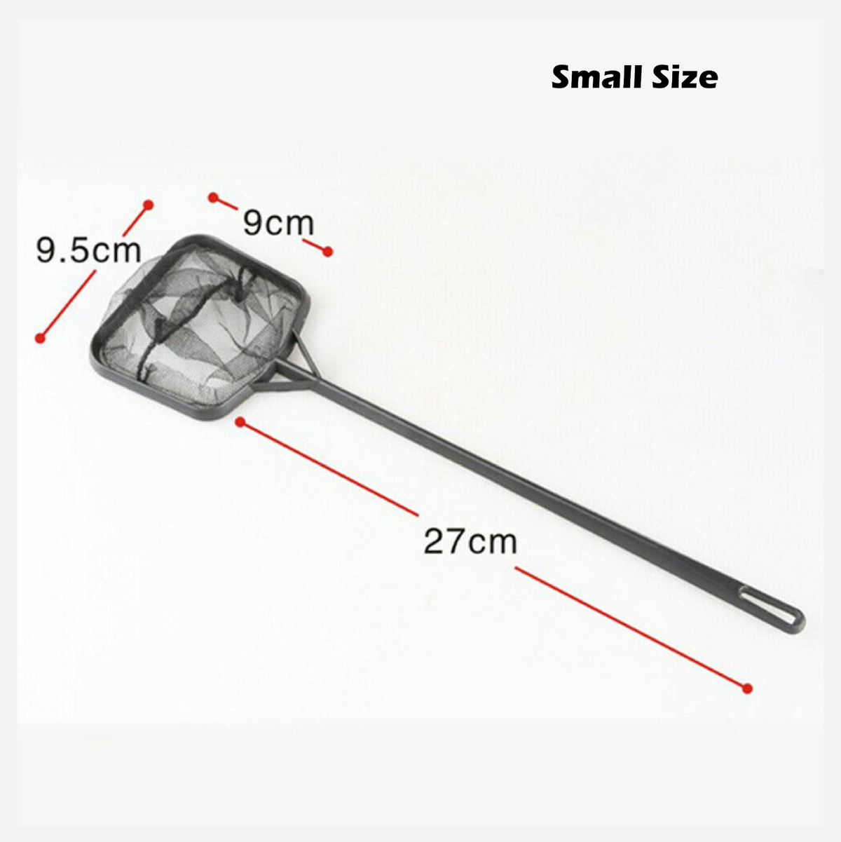 SUNSUN 4pcs fish nets square with long handle aquarium fish tank