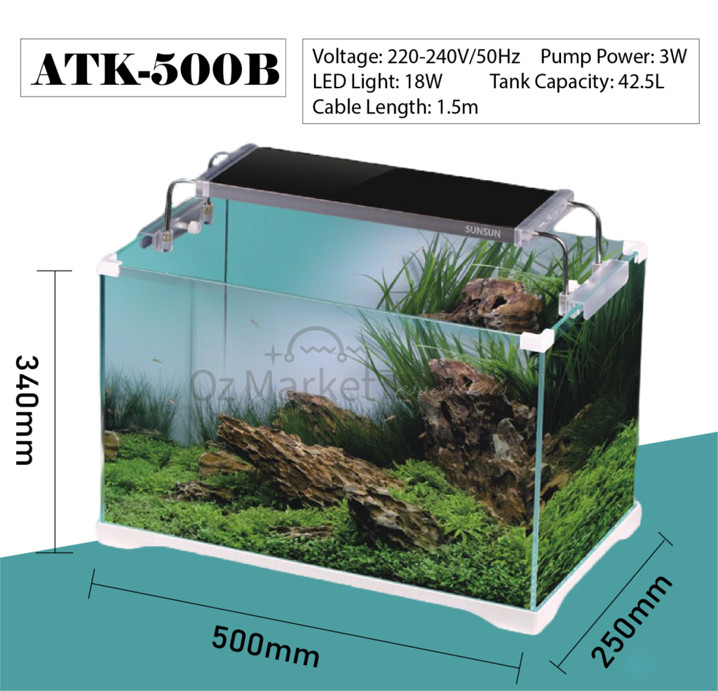 Sunsun 42.5L Brand New Aquarium Fish Tank Complete Set Aquariums