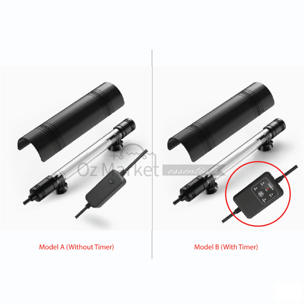 Sunsun 6W-14W Pond Aquarium Fish Tank Uv Light Sterilizer With Cover Sterilisers