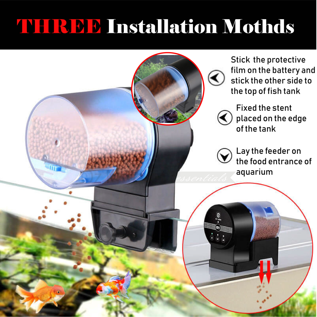 Sunsun Aquarium Automatic Fish Feeder Wifi Model For Iphone&ipad Only Feeders