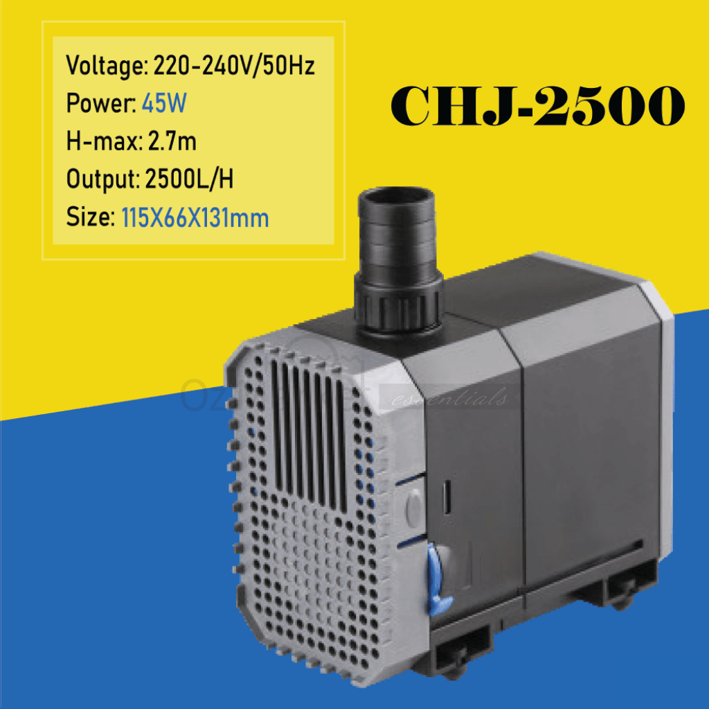 Sunsun(Grech) Submersible 600L/h - 6000L/h Multi-Function Water Pump Fountain 2500L/h Chj-2500 Water