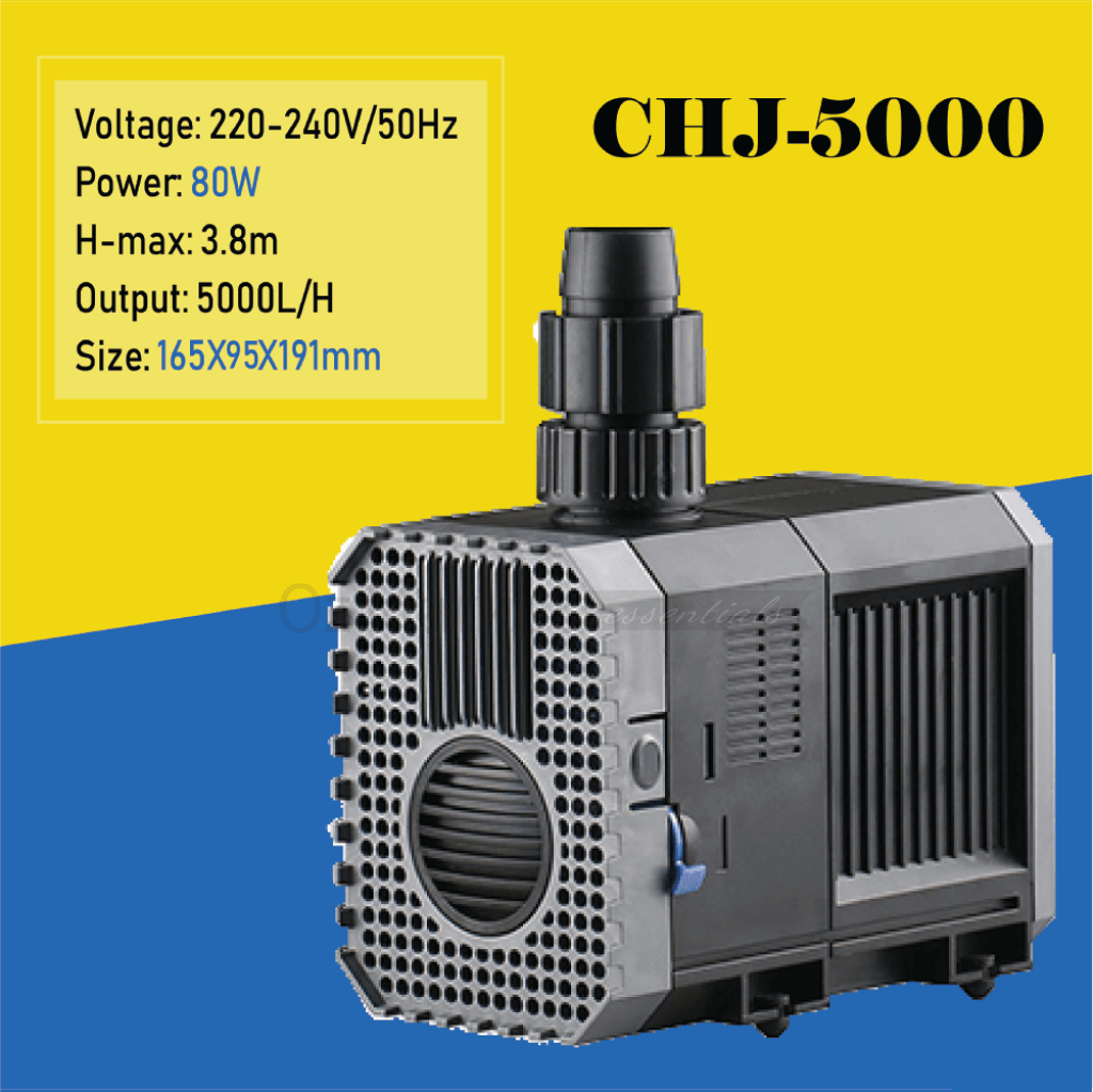 Sunsun(Grech) Submersible 600L/h - 6000L/h Multi-Function Water Pump Fountain 5000L/h Chj-5000 Water