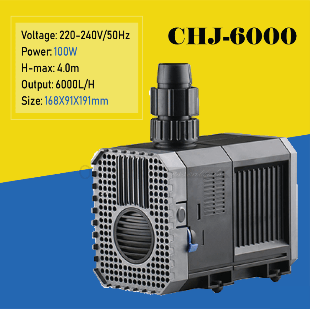 Sunsun(Grech) Submersible 600L/h - 6000L/h Multi-Function Water Pump Fountain Chj-6000 Water Pumps